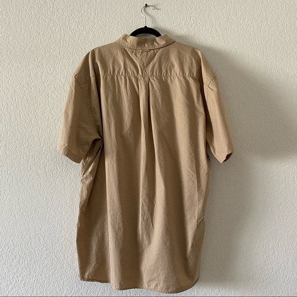Tommy Hilfiger Vintage Tan Casual Button Down Shirt XXL - Picture 6 of 11